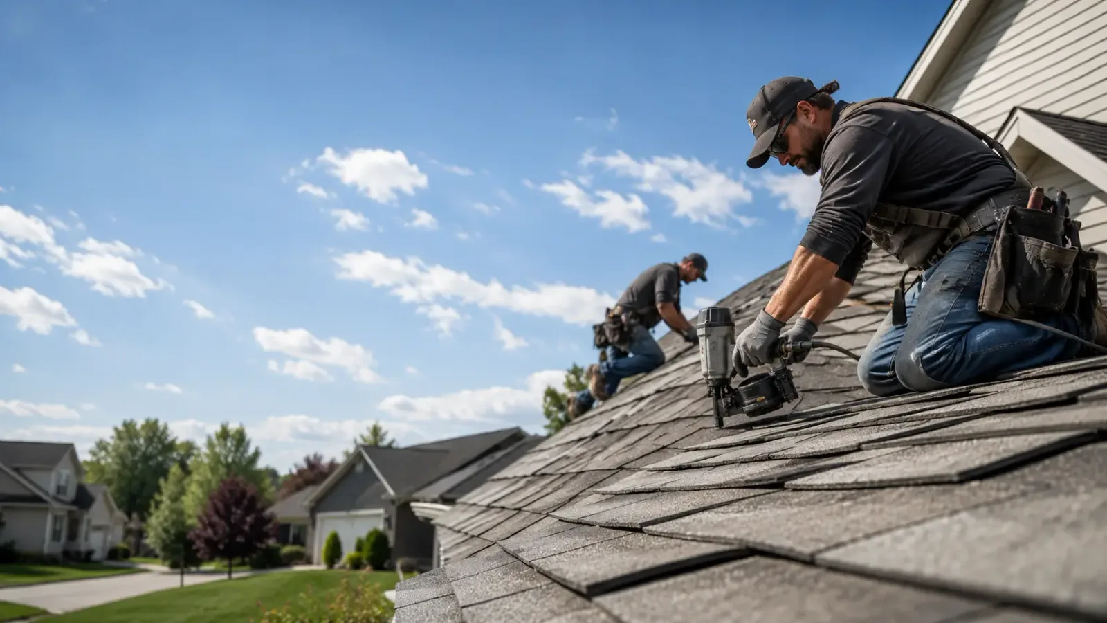 Storm Damage Roof Repair in Wolf Lake, IL near me